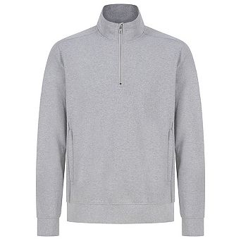 Henbury Unisex Adult Quarter Zip Sweatshirt