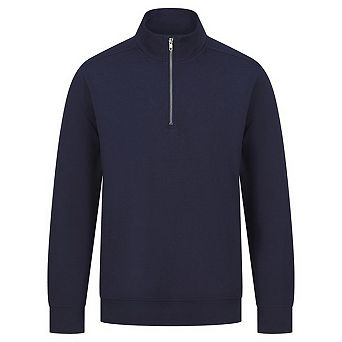 Henbury Unisex Adult Quarter Zip Sweatshirt