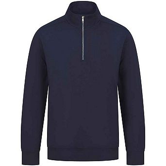 Henbury Unisex Adult Quarter Zip Sweatshirt