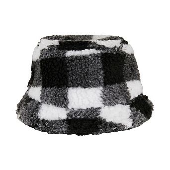 Flexfit Unisex Adult Checked Sherpa Bucket Hat