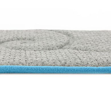 Lavish Home 2-Piece Memory Foam Bath Mat Set