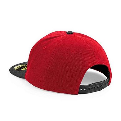 Beechfield Original Flat Peak Snapback Cap