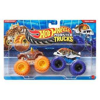 Hot Wheels Monster Trucks 2-Pack Toy Trucks 1:64 Scale