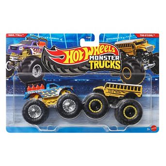 Hot Wheels Monster Trucks 2-Pack of 1:64 Scale Toy Trucks