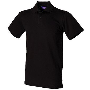 Henbury Unisex Adult Cotton Pique Stretch Polo Shirt
