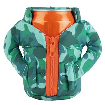 PEAK+PINE Camo Puffy Beverage Jacket Cooler