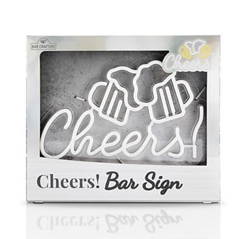 Bar Crafters Cheers! Neon Bar Sign