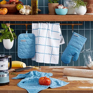 KitchenAid® Quilted Cotton Terry Cloth 4-Pack Set