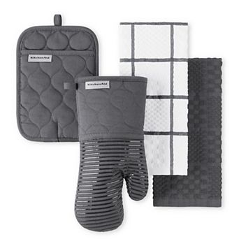 KitchenAid® Quilted Cotton Terry Cloth 4-Pack Set