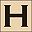 Gold Tone H
