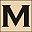 Gold Tone M
