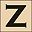 Gold Tone Z