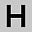 Silver Tone H