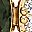 Gold Tone Green