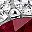 Silver Tone Red