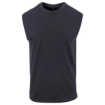 New Morning Studios Mens Plain Sleeveless T-Shirt