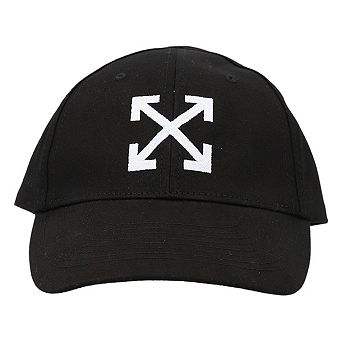Off-White Arrow Cotton Baseball Cap