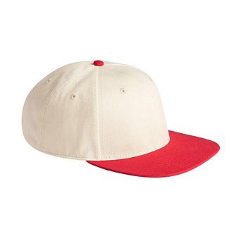 Beechfield Contrast Flat Peak Baseball Cap