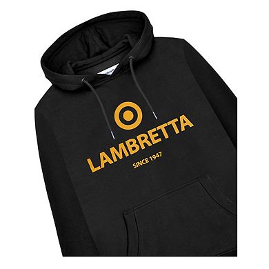 Lambretta Mens Target Logo Hoodie