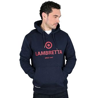 Lambretta Mens Target Logo Hoodie