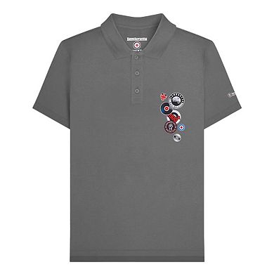 Lambretta Mens Badge Polo Shirt