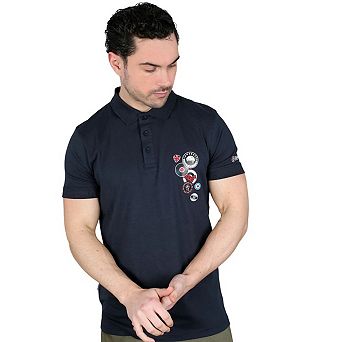 Lambretta Mens Badge Polo Shirt
