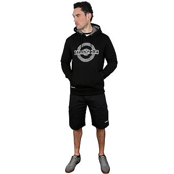 Lambretta Mens Target Checked Hoodie