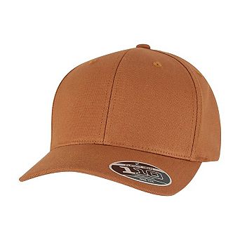 Flexfit Canvas Curved Peak Snapback Cap