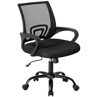 Office Desks And Chairs - Ergonomic Middle Back, Waist Support And Swing Mode, Adjustable Height