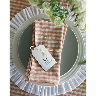 Cotton Gingham Napkins