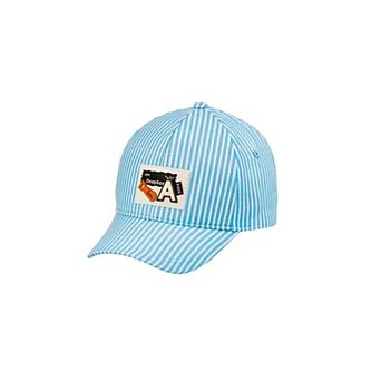 Boys Striped Cap for Summer, Fits Ages 5 Years to 8 Years