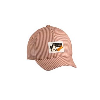 Boys Striped Cap for Summer, Fits Ages 5 Years to 8 Years