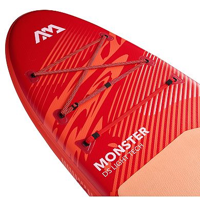 Monster (Heat Wave) - All-around iSUP, 3.66m/15cm, w/aluminum SPORTS III paddle and safety leash