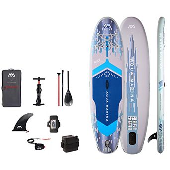 Ray iSUP w/Advanced Illumination System, 3.3m/15cm, w/aluminum SPORTS III paddle, safety leash