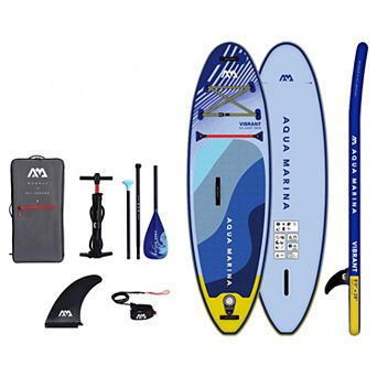 Vibrant 8'0" Youth All-around iSUP, 2.44m/10cm, with paddle and safety leash