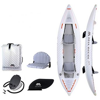 Halve Inflatable Ultra-Light Packayak™ 1/2-person. DWF Deck. (paddle excluded)