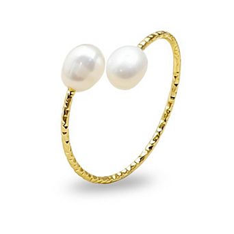 Adjustable Pearl Ring Jewelry