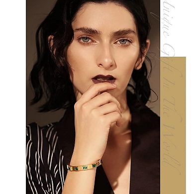 Vintage Stone Wrist Bangle