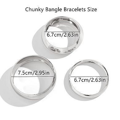 Trendy Stackable Bangles