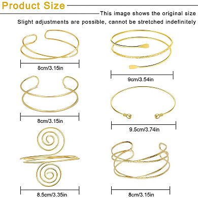 Upper Arm Cuff Bracelet