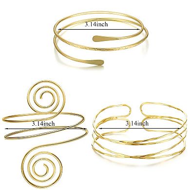 Arm Cuff Bracelet Set