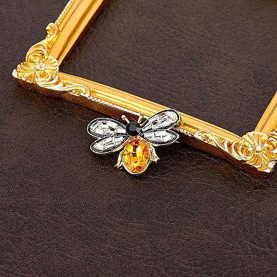 Rhinestone Insect Brooch