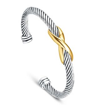 Thin Wire Cuff Bracelet