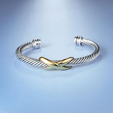 Thin Wire Cuff Bracelet