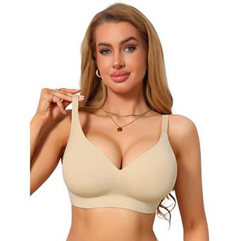 Seamless Bras for Women Soft Bralette No Underwire Push Up Comfort Everyday Tshirt Bra