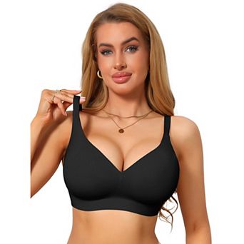 Seamless Bras for Women Soft Bralette No Underwire Push Up Comfort Everyday Tshirt Bra
