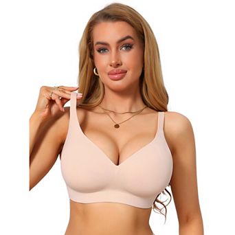 Seamless Bras for Women Soft Bralette No Underwire Push Up Comfort Everyday Tshirt Bra