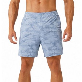 Men's Quick Dry Breathable Shorts Elastic Waist 2 Side Pockets