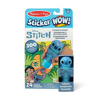 Melissa & Doug Sticker WOW! Disney's Lilo & Stitch 300-Sticker Activity Pad & Sticker Stamper