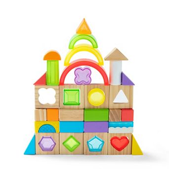 Melissa & Doug Blocks 39 pc Renovation Building Set